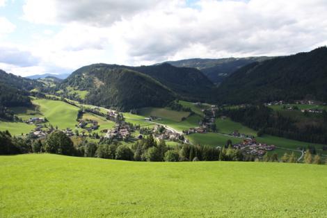 Ihr Blick auf Forstau vom Weitgaßhof aus